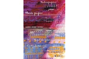 Firma MDS Schott music distribution NOTENBLOCK A4 100 Blatt - arrangiert für 12 SYSTEME [Noten/Sheetmusic]