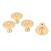 Produktbild Fash Lady Metal Home Küche Tür Schrank Kommode Hardware Pull Handle Knob 4pcs Gold Ton