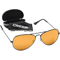 Cressi Nevada Gafas, Unisex Adulto, Negro/Lente Gris, Talla Única