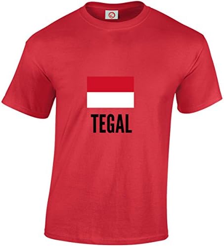 T-shirt Tegal city Red