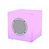 cubo luz jardin Un buen compañero para los niños: la lámpara cúbica está hecha de plástico PE, resistente a los rayos UV, sin BPA, la superficie es fresca y los niños pueden llevarlos a la cama sin peligro. También se puede utilizar como lámpara de alimentación nocturna de la madre, para que el niño no llore por la noche.