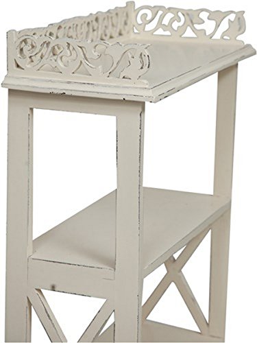 Etagere Bücherregal weiß 4 Böden - 2