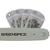 45 Cm Sägenspezi Schwert-Set Mit Kette – Passend Für Husqvarna 560XP, 0.325 Zoll, 72 Glieder, 1,5 Mm