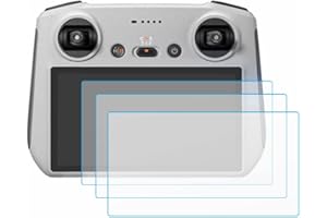 MIHENCE Screen Protector Compatible with DJI Mini 4 Pro/Mini 3/Mini 3 Pro/Air 3S/Mavic 3 Pro/Mavic 3 Classic RC/RC 2 Remote Control Accessories, 9H Tempered Glass Screen Protector (Pack of 3)