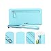 Produktbild X-xyA Frauen Brieftasche Wristlet Leder Bifold Lange Kupplung Brieftasche Organizer GeldböRse Telefon Tasche ReißVerschluss Geld Wristlet