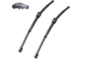 AUTOPIXL Tergicristalli compatibili con Mercedes Benz Classe C W205 S205 2015-2021 Parabrezza Parabrezza Accessori auto C-Klasse C180 C200 C220 C250 2x (Color : LHD, Size : W205)