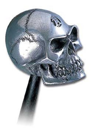 Alchemy Gothic (Metal-Wear) Alquimia de Inglaterra pomo de Calavera para Palanca de Coche Metalizada diseño gótico