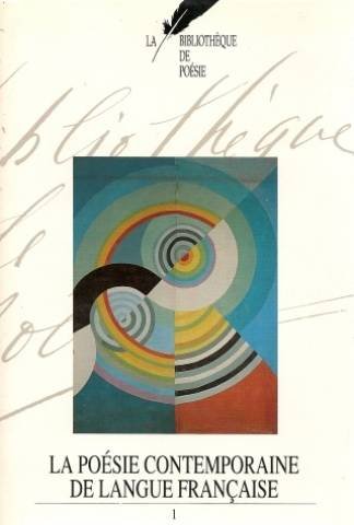 couverture de : La po&eacute;sie contemporaine de la langue fran&ccedil;aise