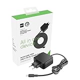 45W USB Type C Chargeur pour Acer Swift 7, Acer TRAVELMATE B1, Lenovo Yoga 720 13, Yoga 910, New Macbook 12' Macbook Air, Huawei, HP Elite X3, HP Pavilion x2 10-n054sa 10-n103na, HP Spectre X360