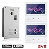 BAUKASTENSYSTEM: GVS-Anlagen können jederzeit durch zusätzliche Wohnungs- oder Türstationen erweitert werden. Die Wohnungsstationen innerhalb einer Wohnung sind einfach zu synchronisieren.