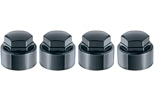 McGard 70005 Lot de 4 bouchons en nylon noir (4 bouchons)