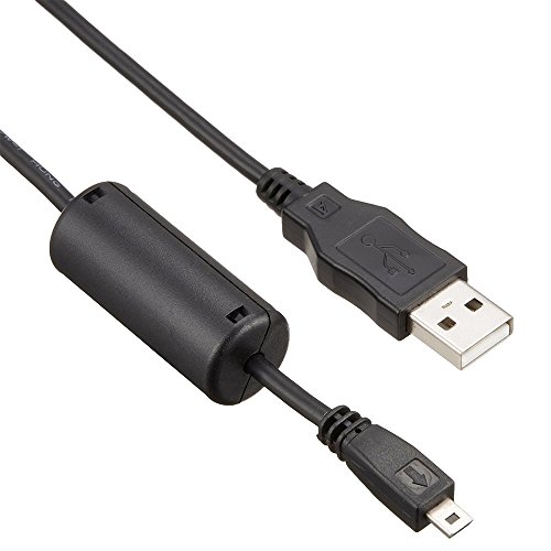 ULTRICS® 1.5M & 2M 8-PIN Nikon Coolpix USB UC-E6 Kabel Blei für Coolpix UC-E6 Panasonic DMC-FZ4, DMC-FZ5, DMC-FZ50, DMC-FZ7, DMC-FZ8 (1,5 Meter) - 3