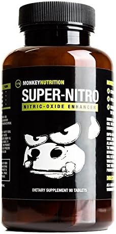 Monkey Nutrition Super-Nitro Nitric Oxide Enhancer - 90 Tablets