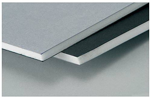Westfoam 5mm 20" x 30" Foamboard - Black and Grey (Boxed Pack of 25 Sheets)