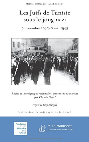 🤗📓📁📚 Télécharger 🔉👍 Les Juifs de Tunisie sous le joug nazi Livre PDF Gratuit