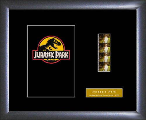 Jurassic Park 1 - De células de película con la tira única de la película