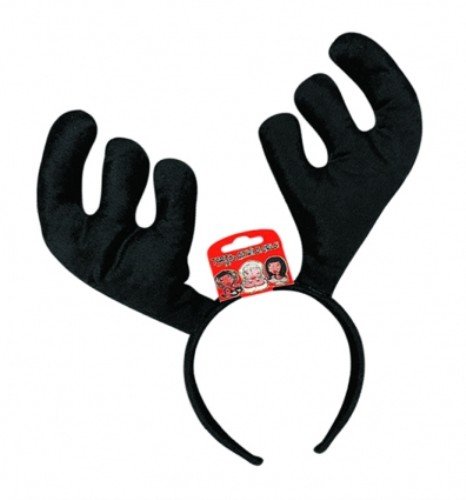 Preisvergleich Produktbild Alandra Party Junggesellenabschied Bastgeweih, schwarz