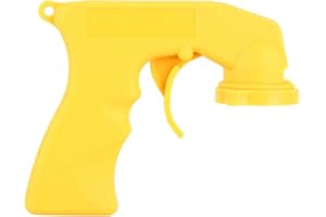 AKOZON Manico giallo per pistola a spruzzo Adattatore per impugnatura universale per aerosol spray Strumento di riparazione di manutenzione auto