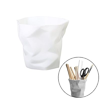 EQLEF Pot à crayons en plastique de motif original, multifonctionnel pour bureau