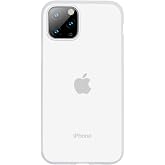 Baseus Liquid Silica Gel, iPhone 11 Pro Max Cep Telefonu Kılıfı, Beyaz
