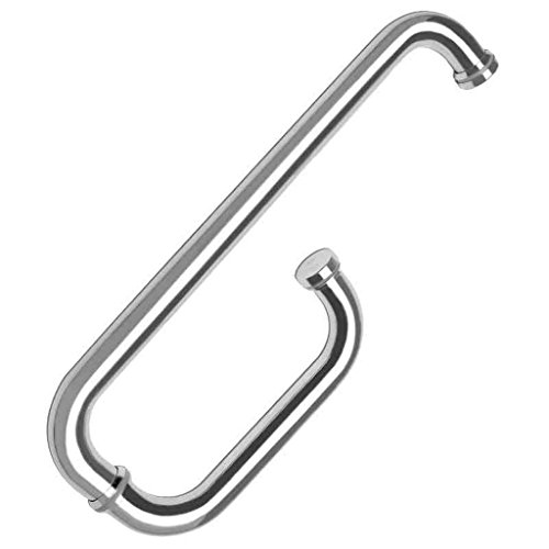 Preisvergleich Produktbild Dusche Griff Edelstahl Türgriff Badezimmer Glas griff Türgriff Schiebetüren Schiebetür große Griff A++ (Größe: 385 mm)