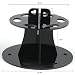 Tonsee 6 Hole Oval Makeup Brush Holder Drying Rack Organizer Cosmetic Shelf Tool