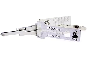 TPM Go Fo38 2-en-1 Pick, clé de voiture, lecteur décodeur de crochetage de serrure pour auto