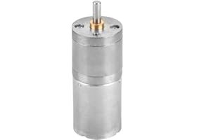 HILITAND Motoriduttore DC Basso Consumo 12V 25MM Bassa Velocità Per Serratura Elettronica(12V 60RPM)