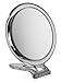 Circle Perspex Travel Mirror x 10 magnification - 10cm diameter