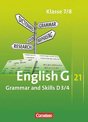 English G 21 Erweiterte Ausgabe D3 Workbook Lösungen English G 21 - Grundausgabe D/Erweiterte Ausgabe D - Band 3/4: 7./8
