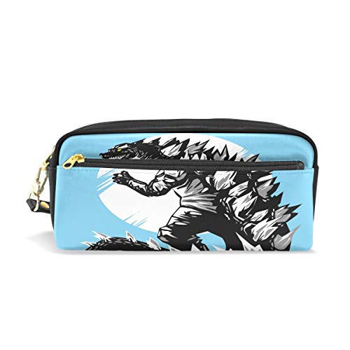 Preisvergleich Produktbild Godzilla Dinosaurier Federmäppchen für Kinder, groß, Himmelblau