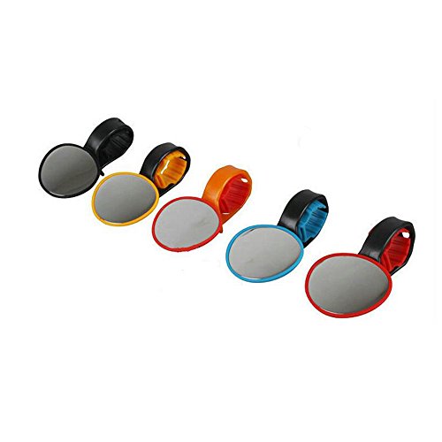 Delmkin Fahrradspiegel 2pcs Fahrradlenker Rückspiegel – 360-Grad-Drehung - 7