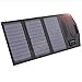 Produktbild Solar Ladegerät, 15W/21W Solarpanel Kompatibel mit Allen Handys, Dual Dual USB & Type-C Portable Efficiency Faltbares wasserdichtes Solarpanel,iPad, Kamera, Tablet, Bluetooth Lautsprecher usw (15W)