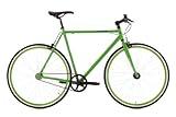 Single Speed Fitness Bike 28 Inch Flip Flop Green FH 53 cm KS Cycling