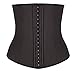 Produktbild A3800;M Damen Latex Sport Taillen Training Cincher Stahlknochen Unterbrust Korsage in verschiedenen Farben Schwarz EUR 36 (M)