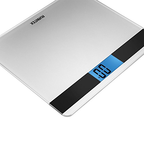 AVANTEK Digitale Personenwaage mit großem LCD Display Hintergrundbeleuchtung automatische Ein- und Ausschaltfunktion - 8
