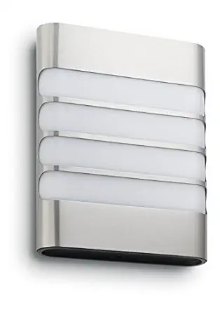 PHILIPS LED Wall Light (17273-4 W, INOX, Multicolour)