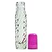6 Pcs Pink Cap Clear Empty Glass Roll On Bottles Refillable Essential Oils Aromatherapy Roller Bottles Wholesale Attar Bottle 2 ml Roller Ball