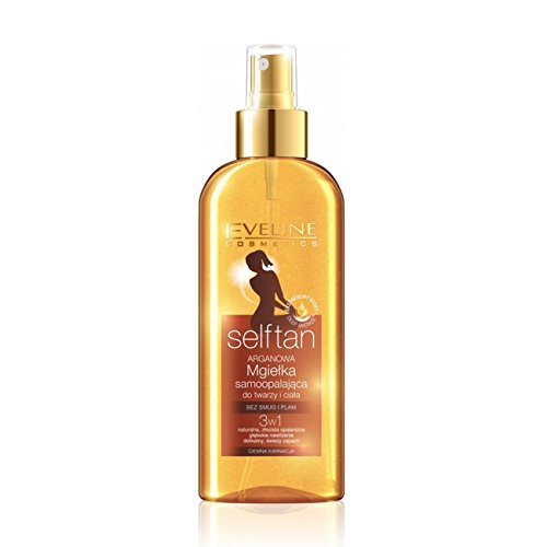 Eveline Selftan Face & Body Bronzing Mist 3in1 Dark Skin 150ml