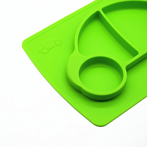 4AHero-Innovations Babyschale und Tischset aus Silikon für Baby und Kleinkinder - 4