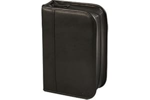 Case Logic KSW-92 Koskin - Porta CD per 92 dischi, in ecopelle, colore: Nero