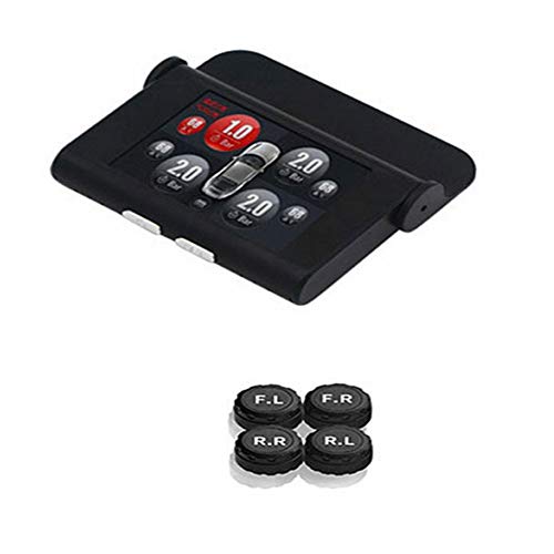 Preisvergleich Produktbild WMIAO TPMS Reifendruck- / Temperaturüberwachungssystem, 4 IP67 Externe Eingebaute / Externe Sensoren Zeigen Druck Und Temperatur In Echtzeit An,External