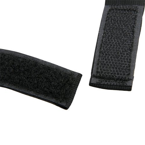 SODIAL(R) Schlafmaske Augenmaske Schlafbrille Maske Schwarz Neu - 5