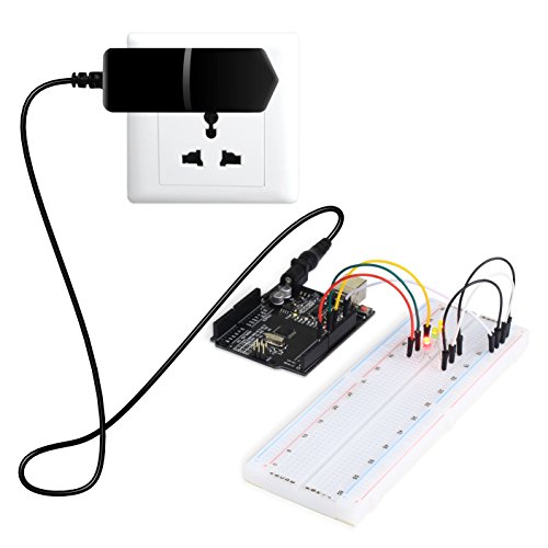 UE adaptador de convertidor 100V-240V CD 9V 1A Fuente de alimentaci  n UE enchufe 7mm   4mm 1000mA cargador de pared para Arduino UNO Mega