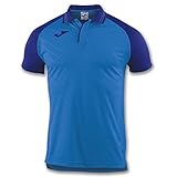 Diseño frontal en relieve. Joma Torneo II Polo, Hombre, Royal, L