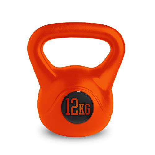 Phoenix Fitness Unisex Adult Kettle Bell 12Kg Kettle Bell 12kg - Orange, 12kg