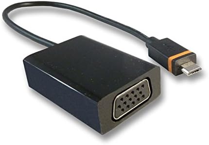 C4A® SlimPort to VGA Adapter Cable - Mobile Phone / tablet to Monitor to Display