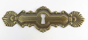 Beschlag Messing Schlüsselloch Rosette Schrank Schublade Schranktür