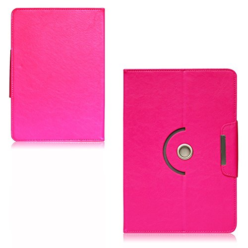 Tablet Tasche mit Ständerfunktion Hülle für Medion Lifetab P9702 X10302 P10400 P10506 P10505 S10366 S10352 Tablet von Schutztasche in Pink Schutzhülle Universal Stand Tasche Etui Cover Case hochwertige Verarbeitung von UC-Express - 6
