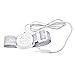 TEQIN Full-Featured Children Ultimate Bedwetting Alarm Moisture Sensor with Sound and Vibration for Kids Boys Girls Unisex Potty Trainning(White)
